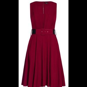 COPY - City Chic NWT Fit and Flare Dress